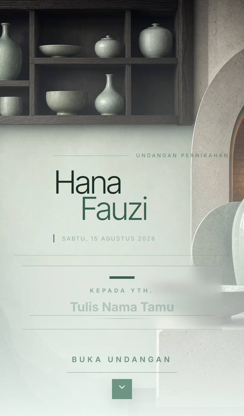 Tampilan template Celadon Classic
