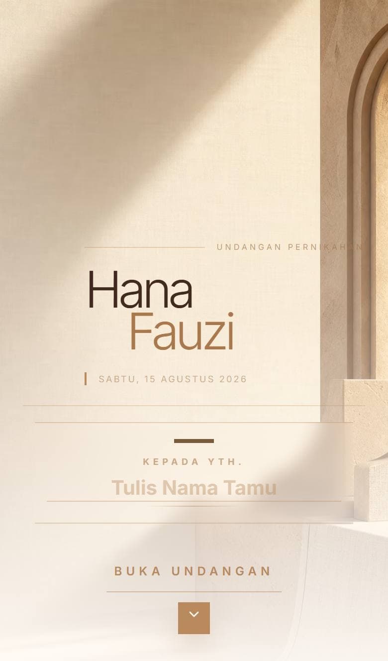 Tampilan template Desert Sand