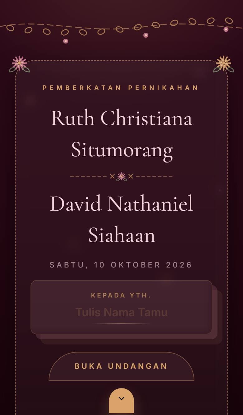 Tampilan template Kristen Redeemer